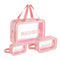 ravel Transparent TPU Washbag Zip Hygiene Cosmetic Bag